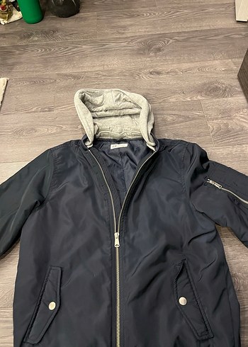 H&M ORİJİNAL KAPŞONLU ÇOCUK CEKETİ - Görsel 3