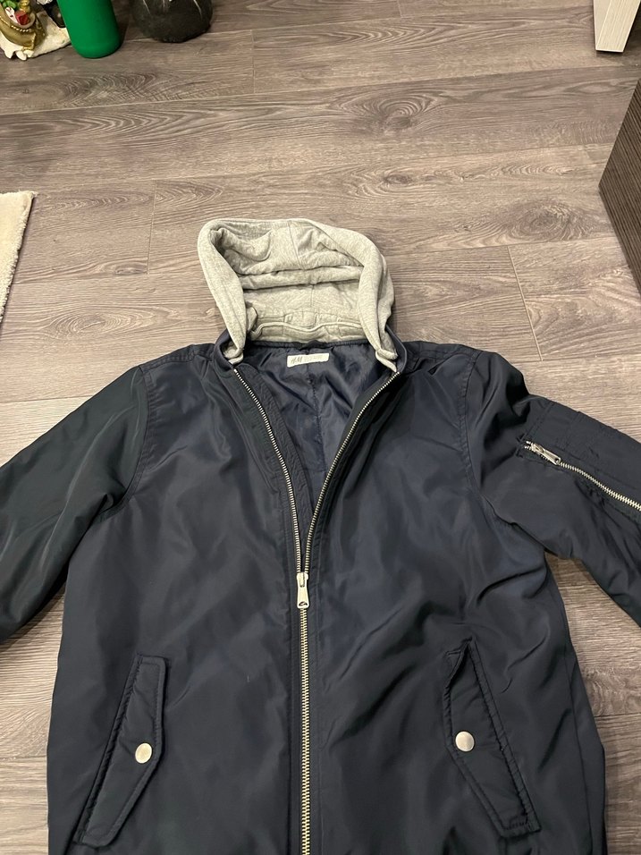 H&M ORİJİNAL KAPŞONLU ÇOCUK CEKETİ - Görsel 3