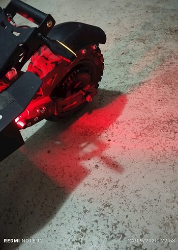 onvo RX7 4000w Siyah Elektrikli Scooter - Görsel 5