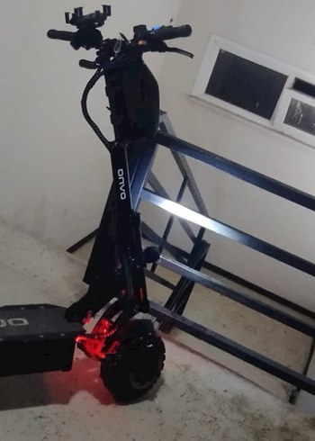 onvo RX7 4000w Siyah Elektrikli Scooter - Görsel 2