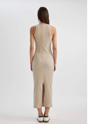 Bej Midi Kalem Etek - Görsel 2