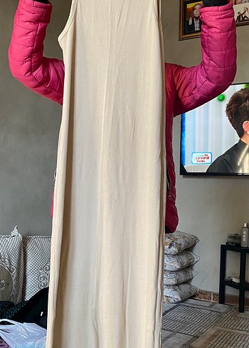 Bej Midi Kalem Etek - Görsel 3