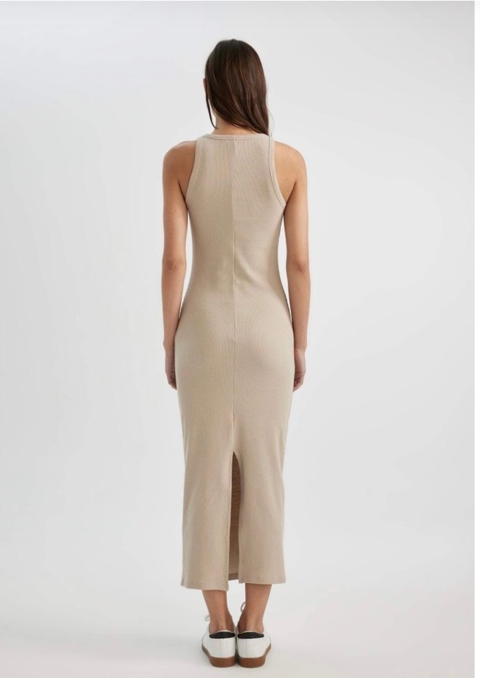 Bej Midi Kalem Etek - Görsel 2