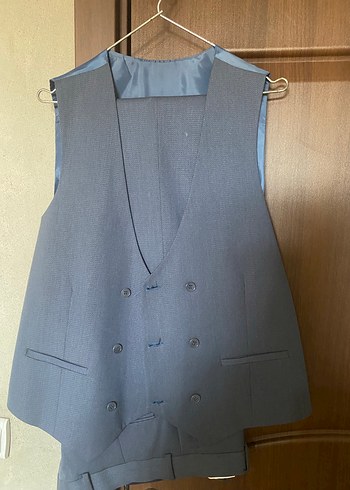 Gri Erkek Ofis Takım Elbise - Görsel 5