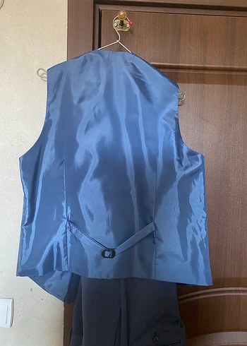 Gri Erkek Ofis Takım Elbise - Görsel 8