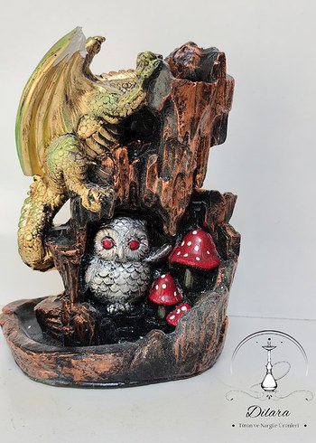 Dragon Ejderha Geri Akış Tütsülük Çift Taraflı Kullanım - Görsel 9