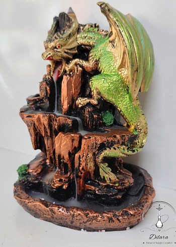 Dragon Ejderha Geri Akış Tütsülük Çift Taraflı Kullanım - Görsel 6