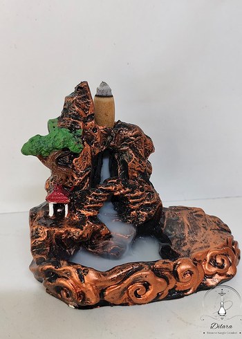 Dağ Evi Köprülü Dağ Geri Akış Şelale Tütsülük - Görsel 4