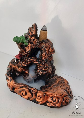 Dağ Evi Köprülü Dağ Geri Akış Şelale Tütsülük - Görsel 3