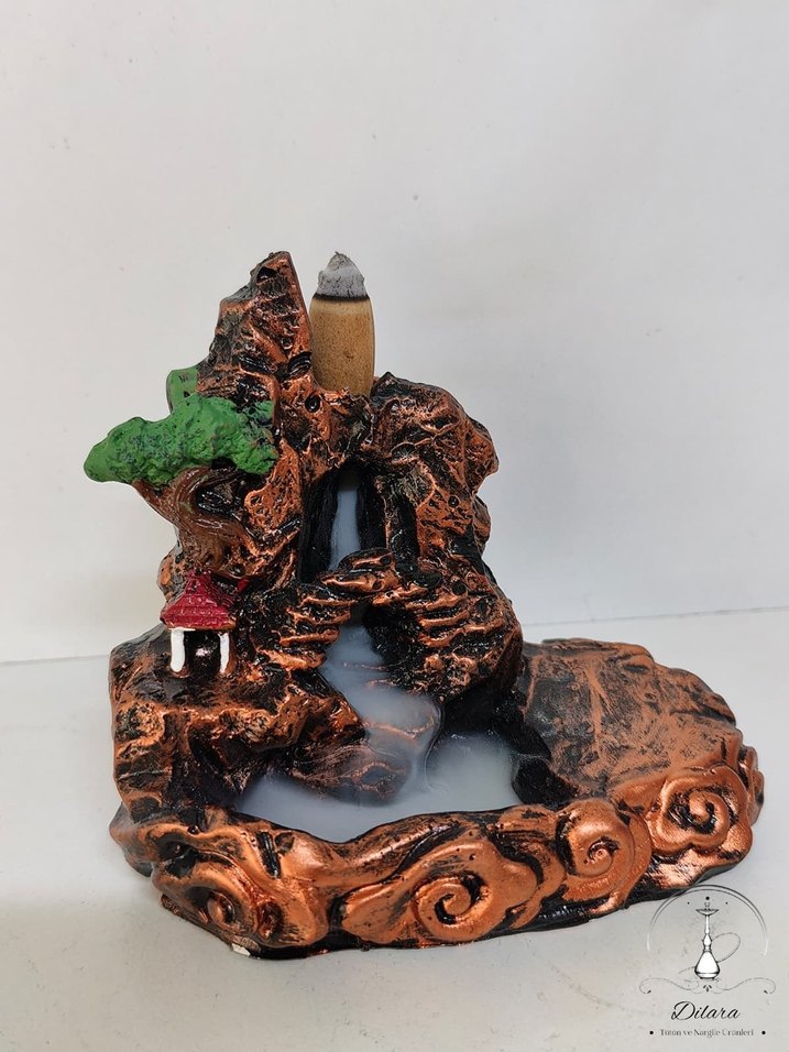 Dağ Evi Köprülü Dağ Geri Akış Şelale Tütsülük - Görsel 4