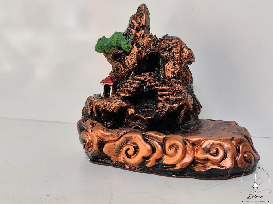 Dağ Evi Köprülü Dağ Geri Akış Şelale Tütsülük - Görsel 5