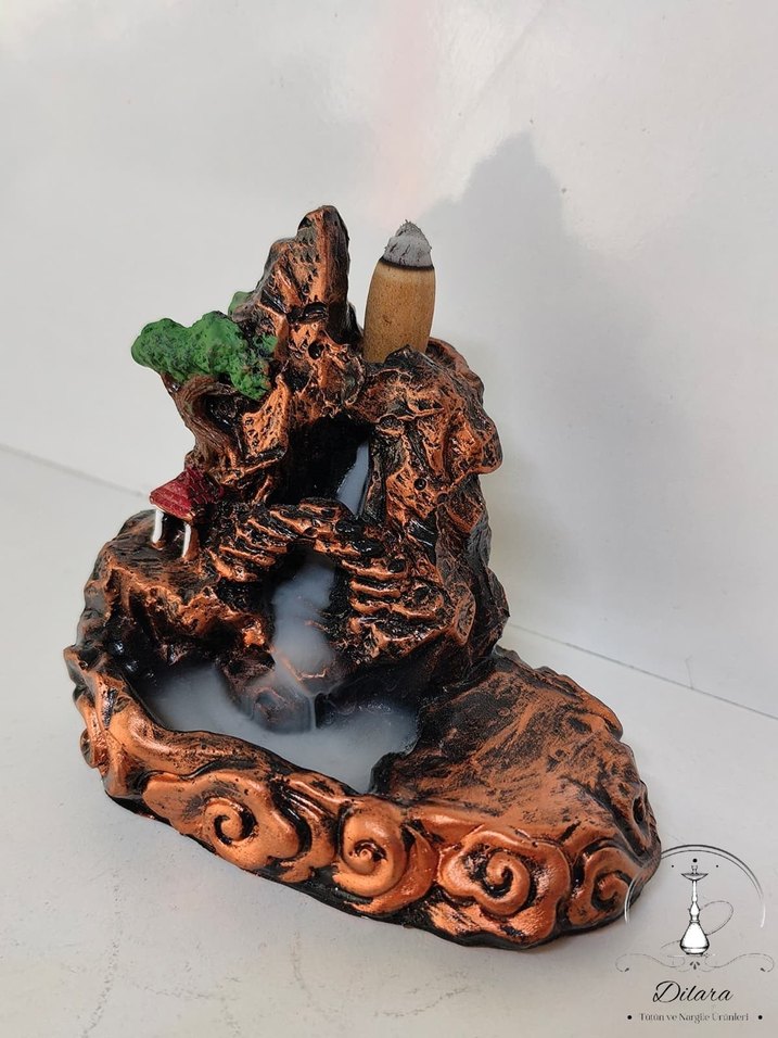 Dağ Evi Köprülü Dağ Geri Akış Şelale Tütsülük - Görsel 3