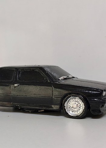 Bmw E30 Tütsülük Siyah - Görsel 3