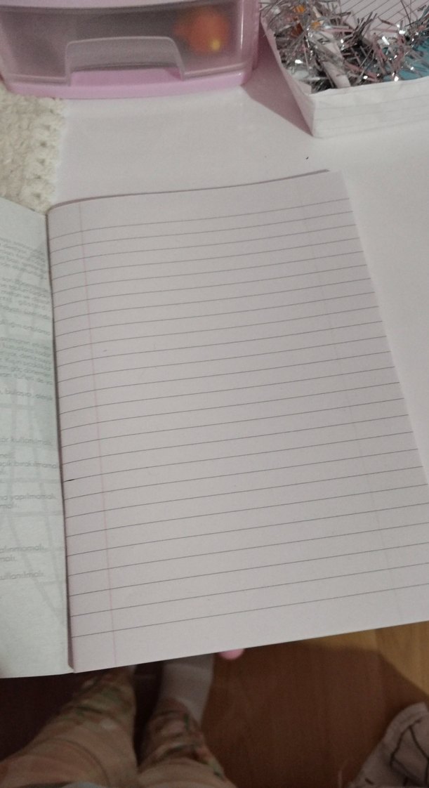 Renkli Pembe Kedi Aksesuarı Defteri - Görsel 4