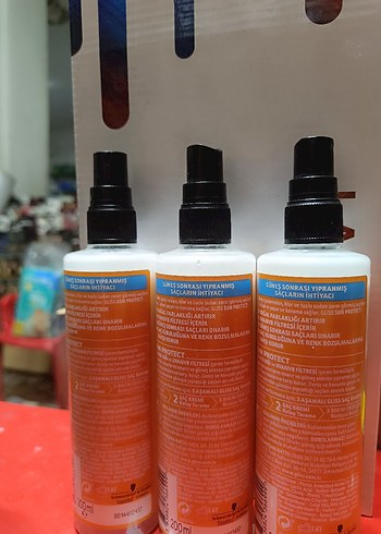 Schwarzkopf Gliss Sun Protect Saç Bakım Spreyi 3LÜ - Görsel 2