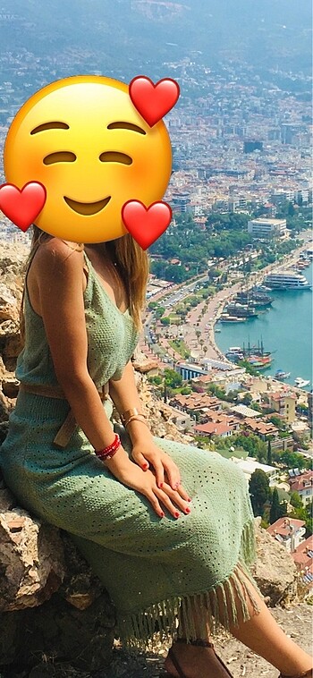 Diğer Yeşil elbise
