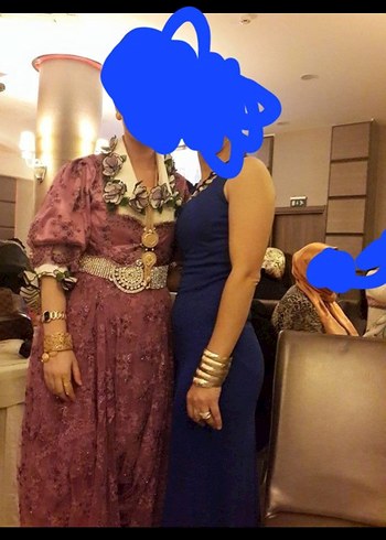 38 Beden mor Renk gul kurusu bosnak salvari