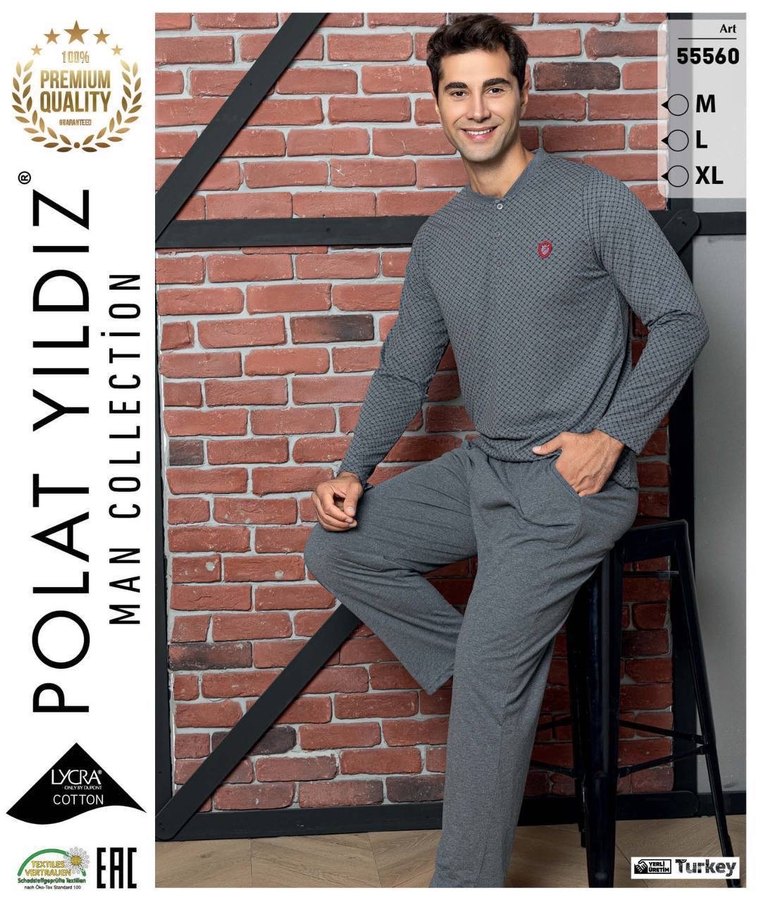 Erkek Pijama Takımı - Görsel 3