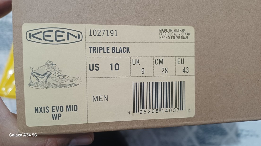 KEEN NXIS EVO MID WATERPROOF ERKEK BOT - Görsel 5