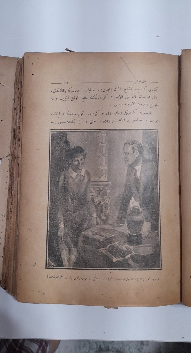 1928 basım osmanlıca kitap - Görsel 3