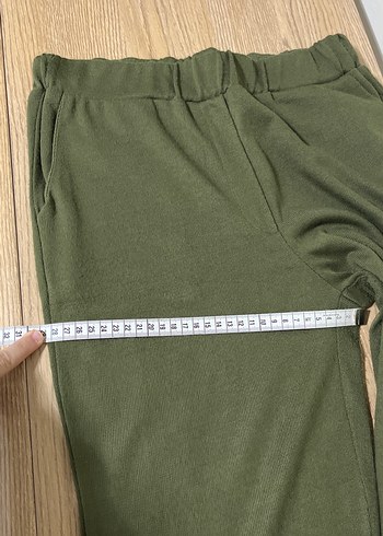 Yeşil kadın triko alt - Görsel 5