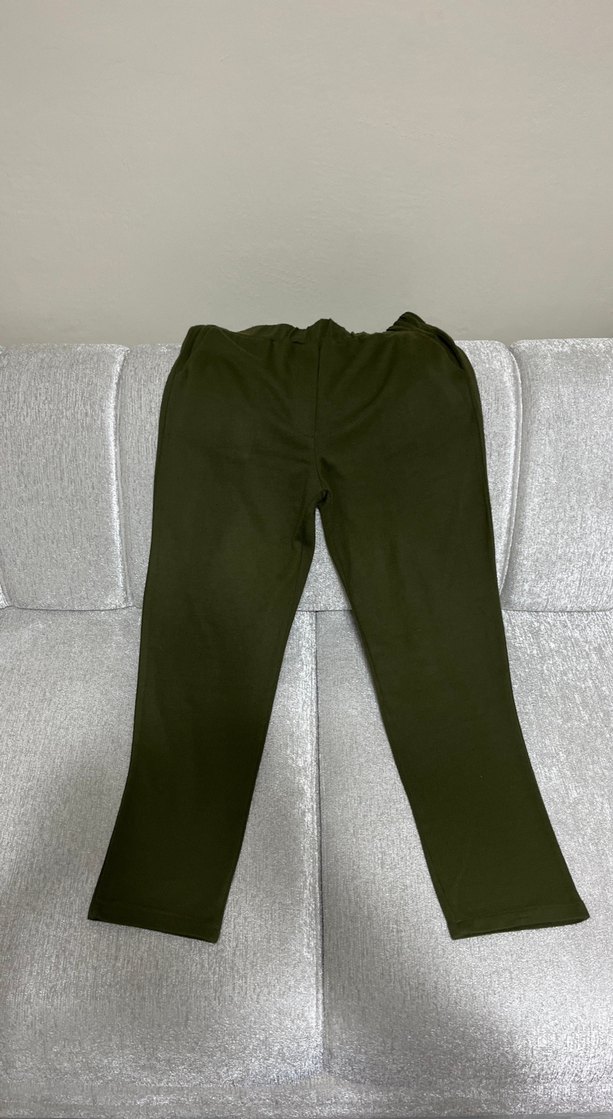 Yeşil kadın triko alt - Görsel 2