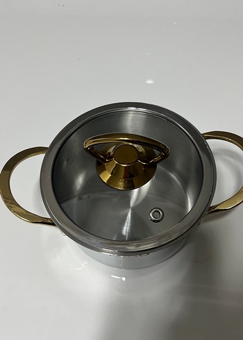 Mini Derin Çelik Tencere - Görsel 4
