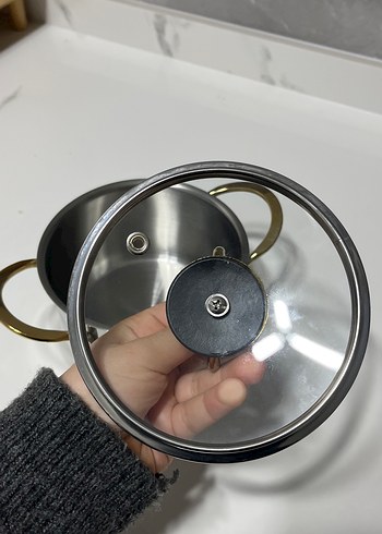 Mini Derin Çelik Tencere - Görsel 7