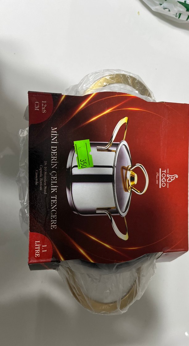 Mini Derin Çelik Tencere - Görsel 2