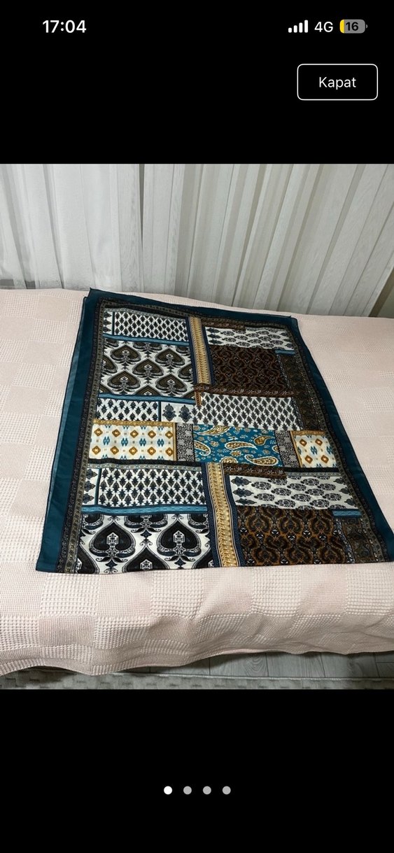 3 adet kadın şal - Görsel 3