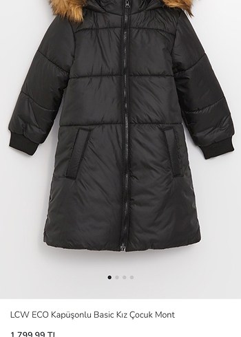 Siyah Kadın Kışlık Mont - Görsel 7