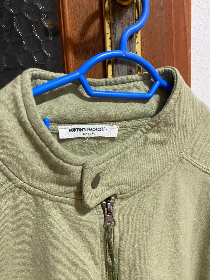 Erkek ceket Hırka Fermuarlı - Görsel 3