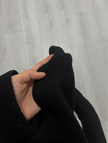 m Beden Siyah uzun oversize kaban