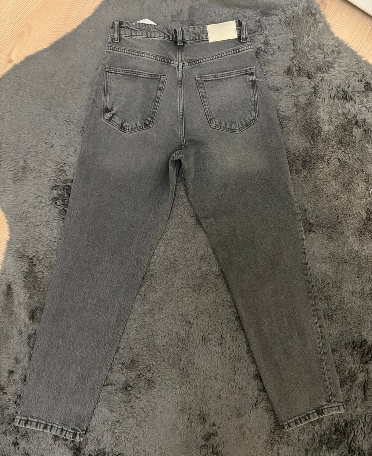 Zara Gri Kadın Kot Pantolon - Görsel 3