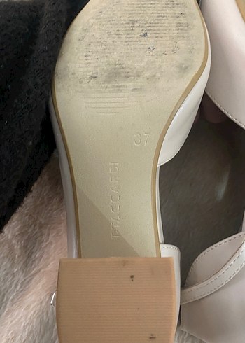 Bej Modern Klasik Topuklu Kadın Ayakkabı - Görsel 4