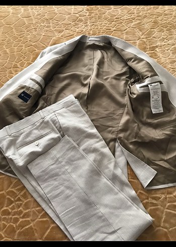 Bej Erkek Takım Elbise - Görsel 3