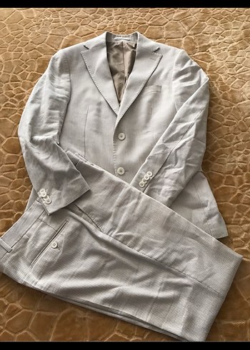 Bej Erkek Takım Elbise - Görsel 2