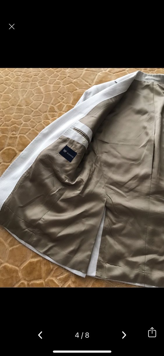 Bej Erkek Takım Elbise - Görsel 4