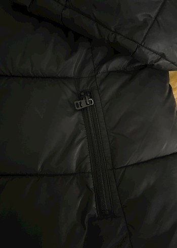 Siyah Kadın Midi Kışlık Mont - Görsel 3