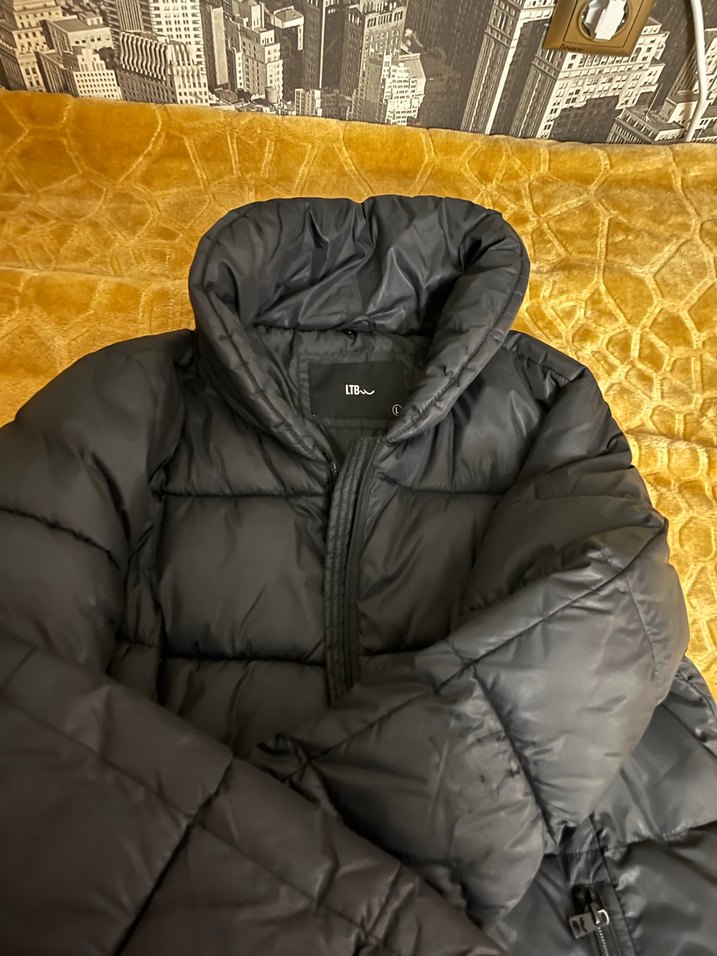 Siyah Kadın Midi Kışlık Mont - Görsel 5