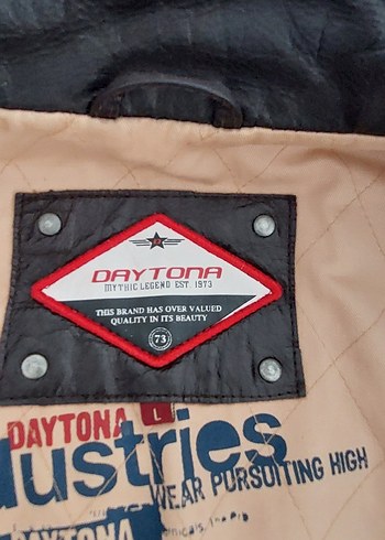 Deri Mont / Ceket . Daytona73 ( Hakiki Bufalo derisi ) L / M - Görsel 6