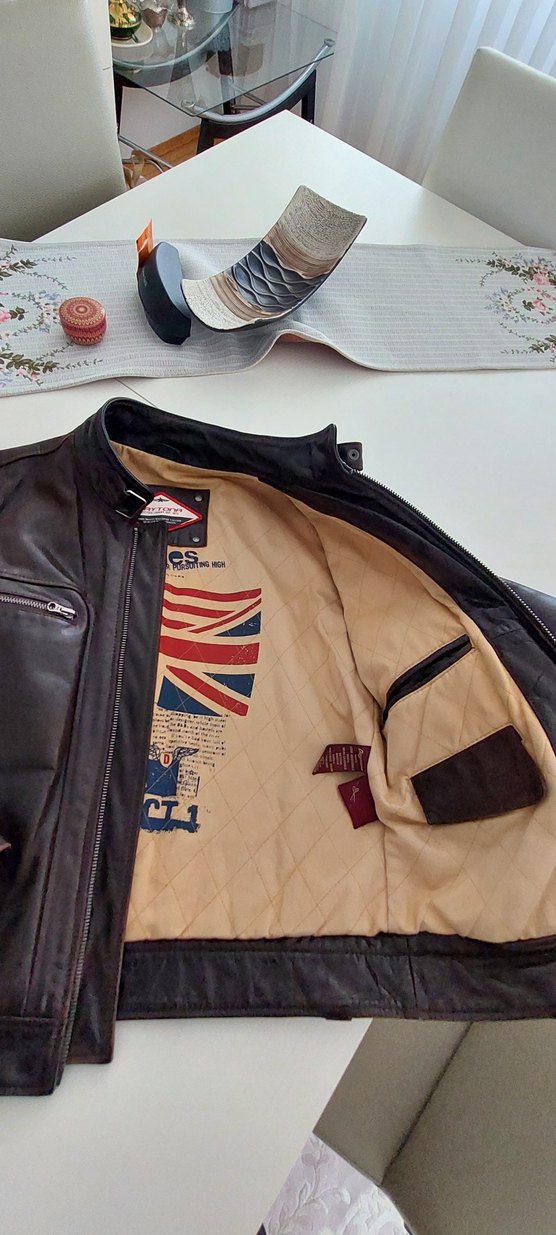 Deri Mont / Ceket . Daytona73 ( Hakiki Bufalo derisi ) L / M - Görsel 2