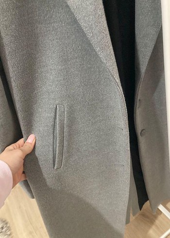 Adl gri kışlık kaban - Görsel 3