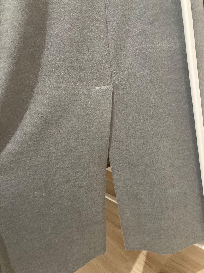 Adl gri kışlık kaban - Görsel 4