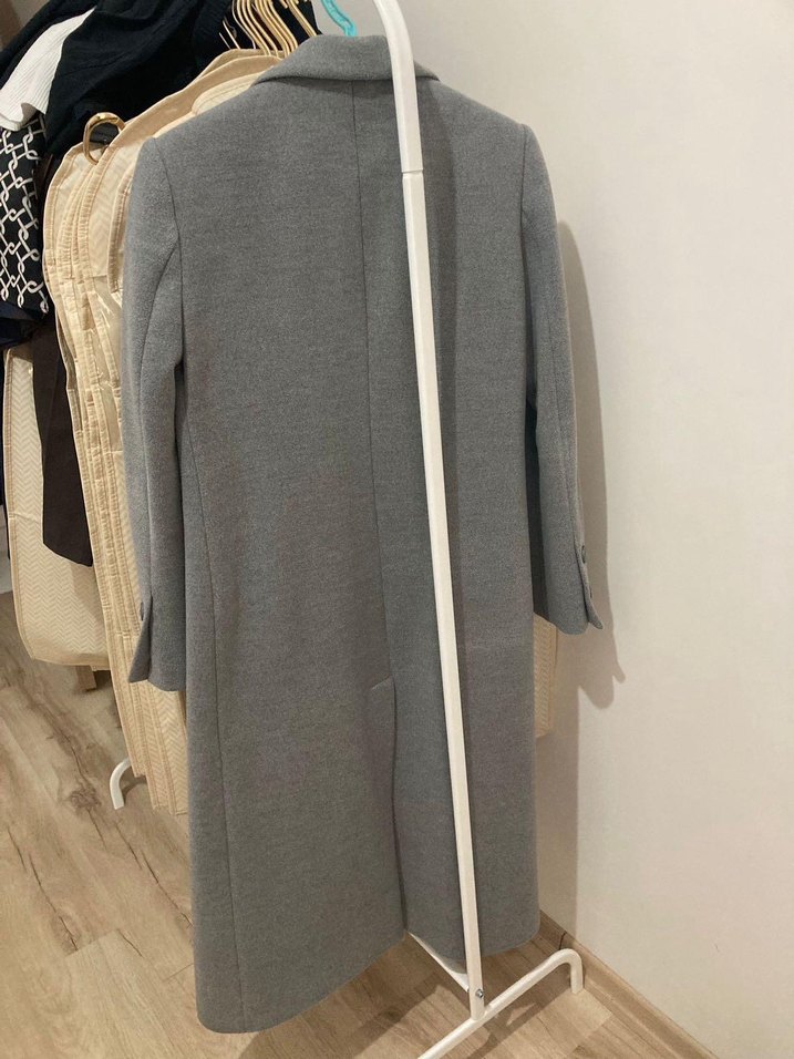 Adl gri kışlık kaban - Görsel 2