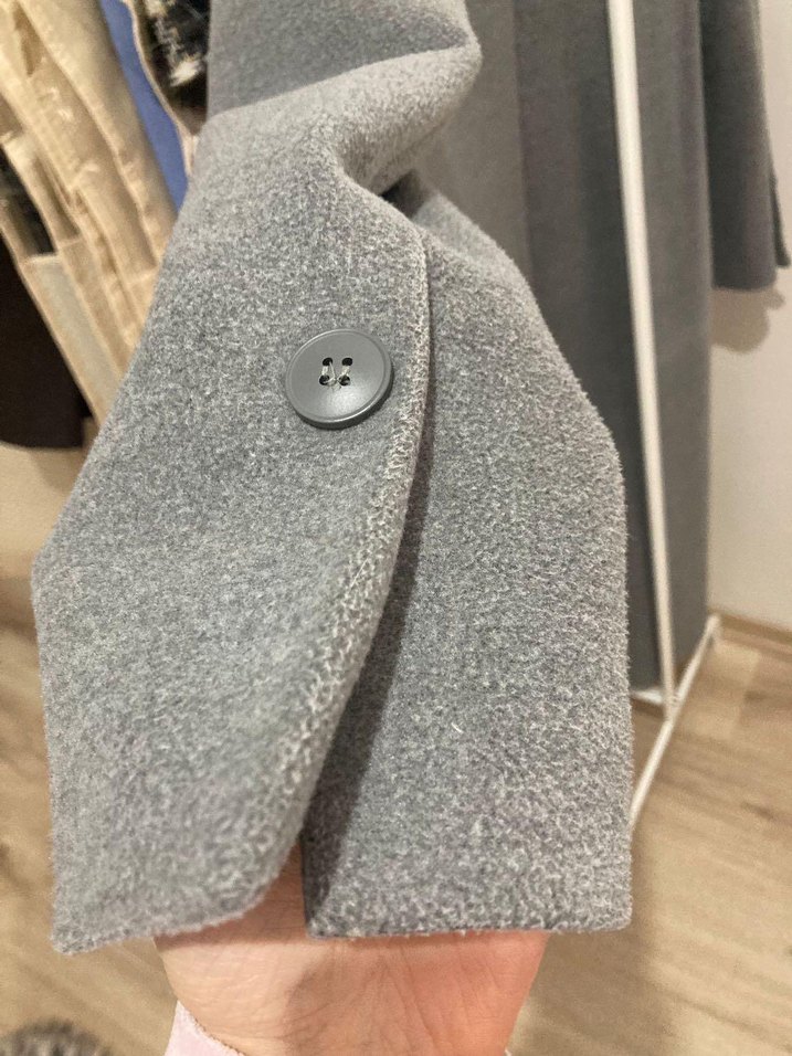 Adl gri kışlık kaban - Görsel 5