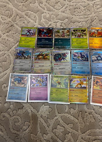 Pokemon holo kartlar 16 adet - Görsel 2