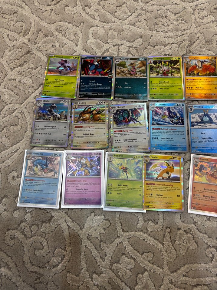 Pokemon holo kartlar 16 adet - Görsel 2