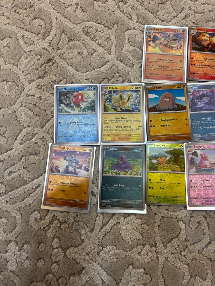 Pokemon 151 Reverse holo (20 adet) - Görsel 2