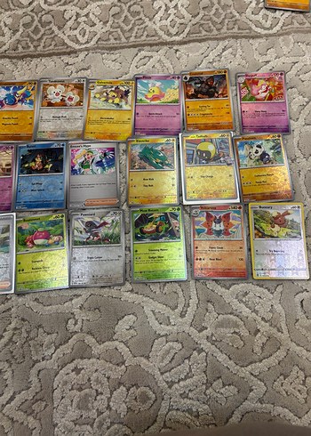 Pokemon Reverse holo set (37 adet ) - Görsel 3